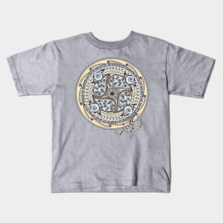 Paisley Balance Mandala Kids T-Shirt